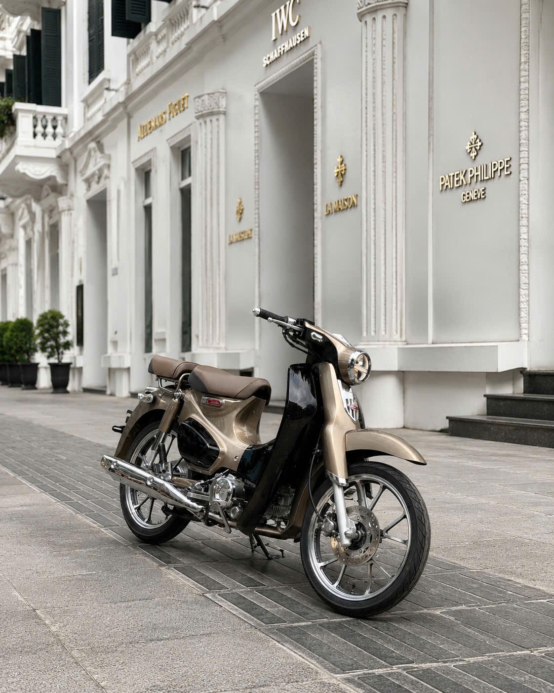 Honda cub 125 màu nâu đen giá liên hệ - Image 2