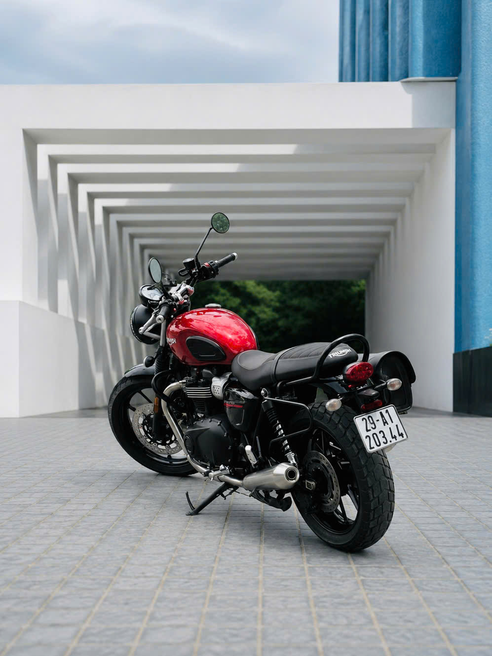 Triumph_Street_Twin • Biển số: 29A1_203.44 • Dung tích: 900cc • Đăng ký: 2019 - Image 4